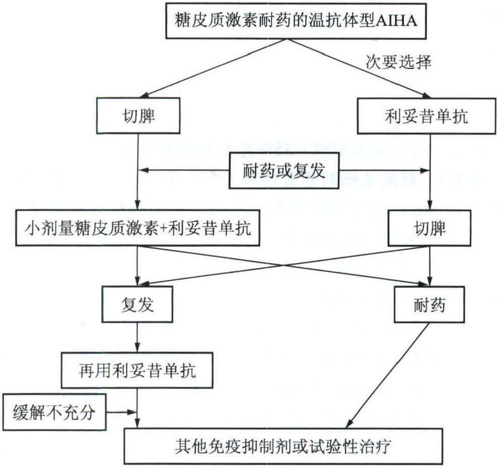 一、溫抗體型自身免疫性溶血性貧血